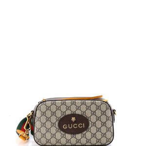 Gucci Neo Vintage Camera Messenger Bag GG Coated Canvas